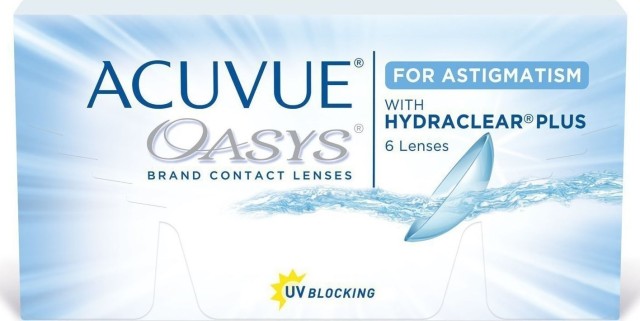 Acuvue Oasys for Astigmatism Δεκαπενθήμεροι Φακοί Επαφής 6τμχ