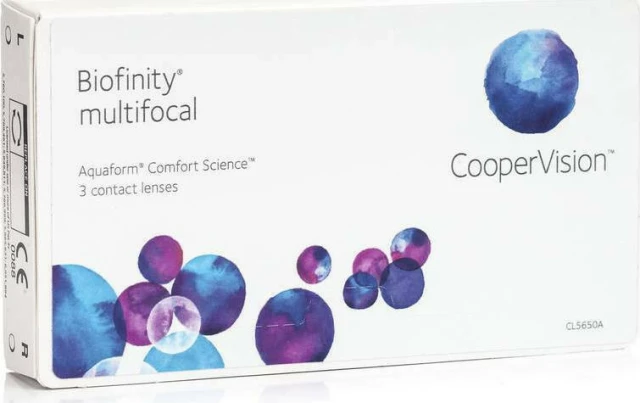 Biofinity Multifocal Monthly Contact Lenses 3pcs
