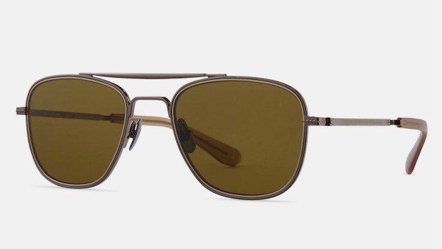 Garrett Leight Navigator S BZ-12KG-AM/MOJBRN PLR 51