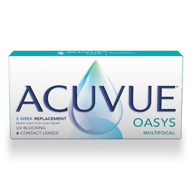 Acuvue Oasys Multifocal Δεκαπενθήμεροι Φακοί Επαφής 6τμχ