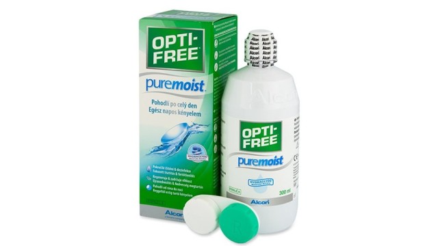 OPTI-FREE PureMoist Υγρό Φακών Επαφής 300ml